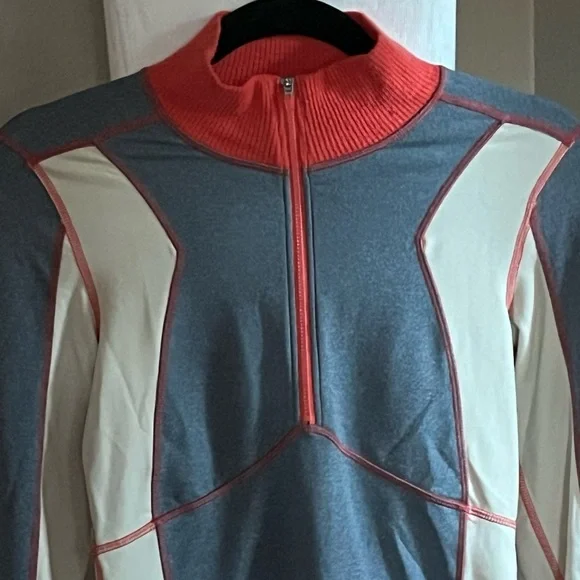 ❤️🔥NWOT Free People Movement “Undercover” 1/4 Zip Pullover, mock neck, Stretch - Picture 8 of 10